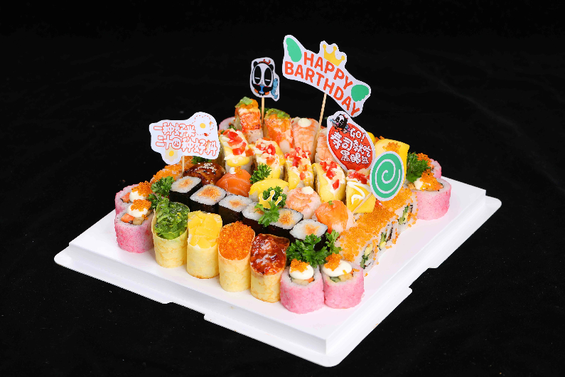 寿司生日蛋糕